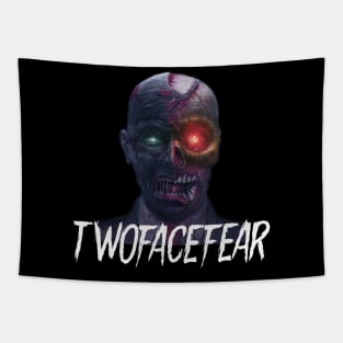 Gory Monster Logo Tapestry