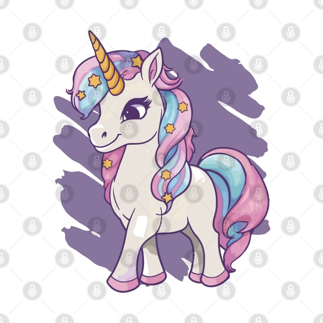 Cute unicorn by pabrun