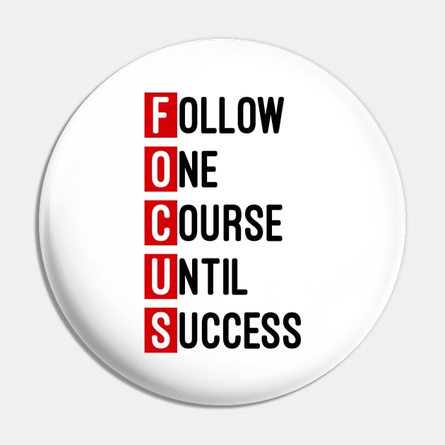 Focus Pin by Usea Studio