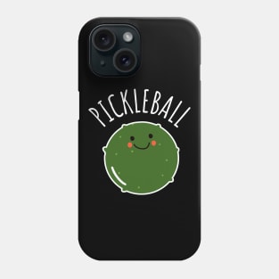 Pickleball Funny Pickle In A Shape Of A Ball Phone Case