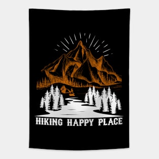 Hiking Happy Place Tapestry