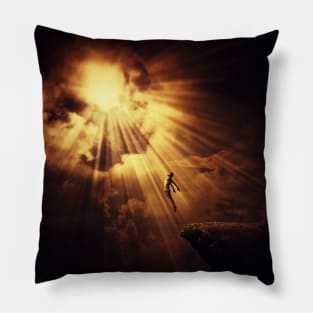 psychokinesis dark light Pillow