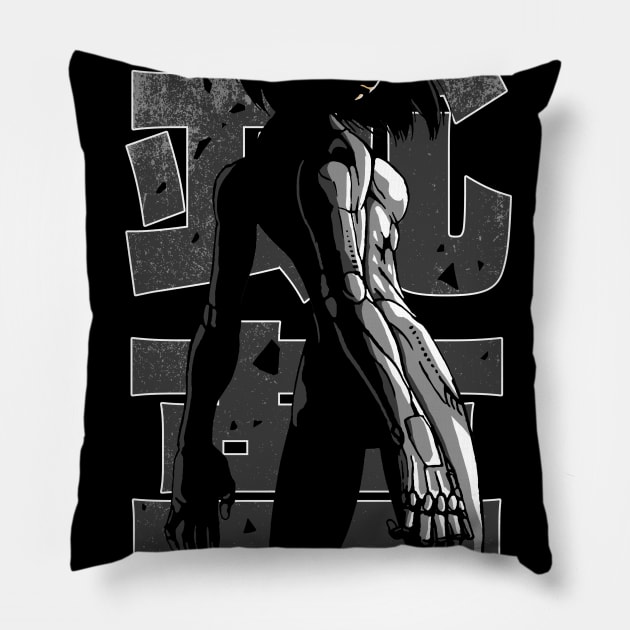 Ganmu (Anime ver.) Pillow by StevenToang