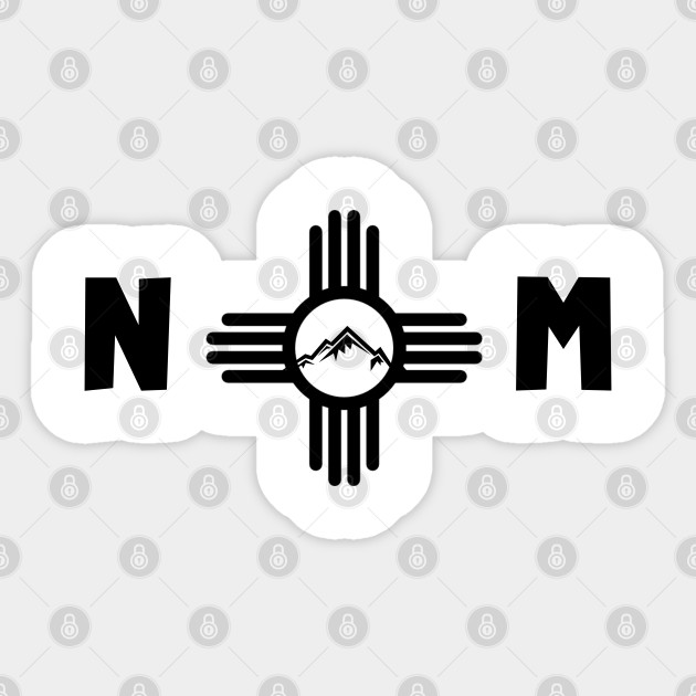 Zia Symbol Zia Symbol Sticker Teepublic Au