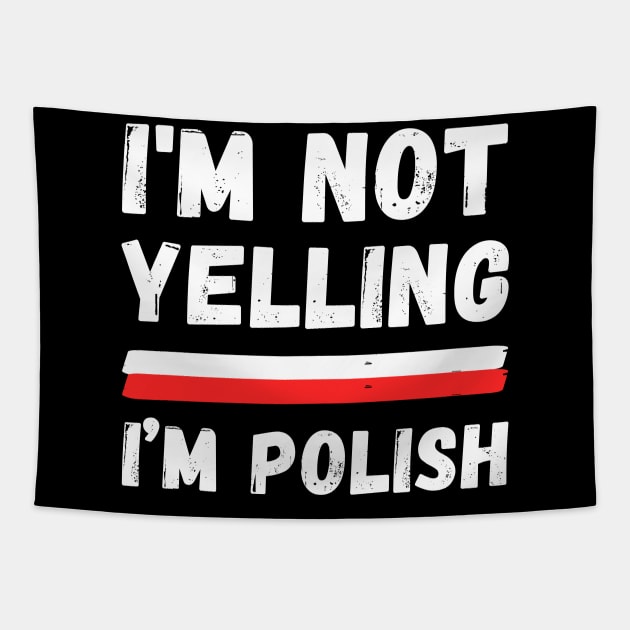 I'm not yelling, I'm Polish Tapestry by Slavstuff