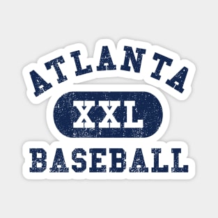 Atlanta Baseball Magnet