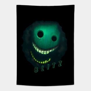 Green Blitz - Roblox Doors Inspired Tapestry