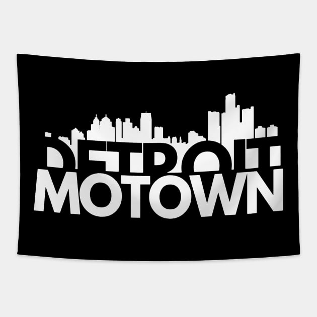 detroit Motown Tapestry by luckyboystudio