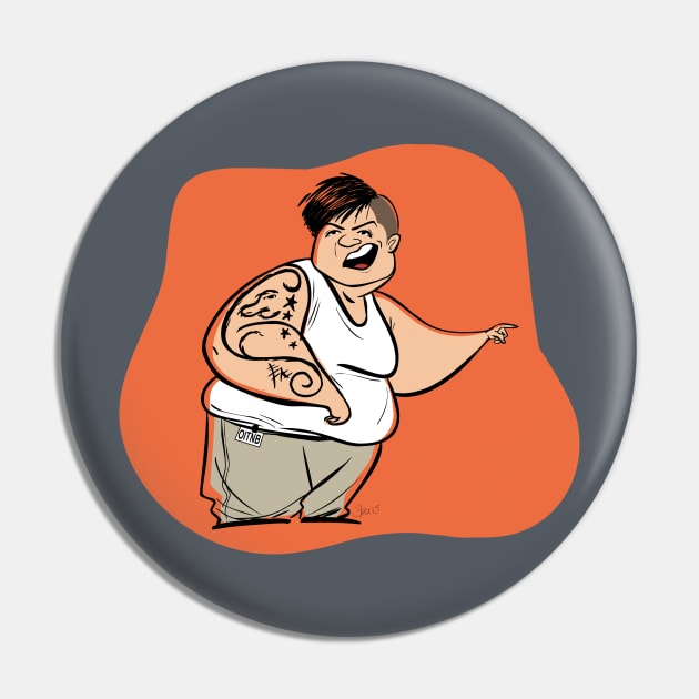 OITNB Big Boo Pin by schomiak