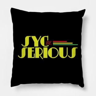 Surely You Can't Be Serious Podcast Pillow