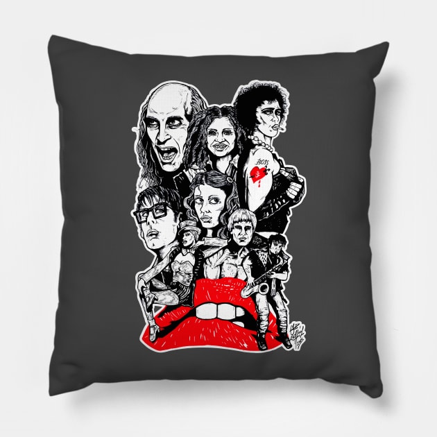 Rocky Horror Pillow by ArtofOldSchool