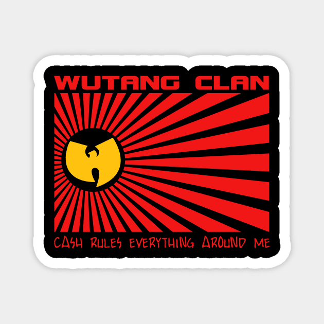 wutang - c.r.e.a.m Magnet by menarikjanda