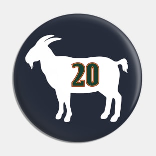 Gary Payton Seattle Goat Qiangy Pin