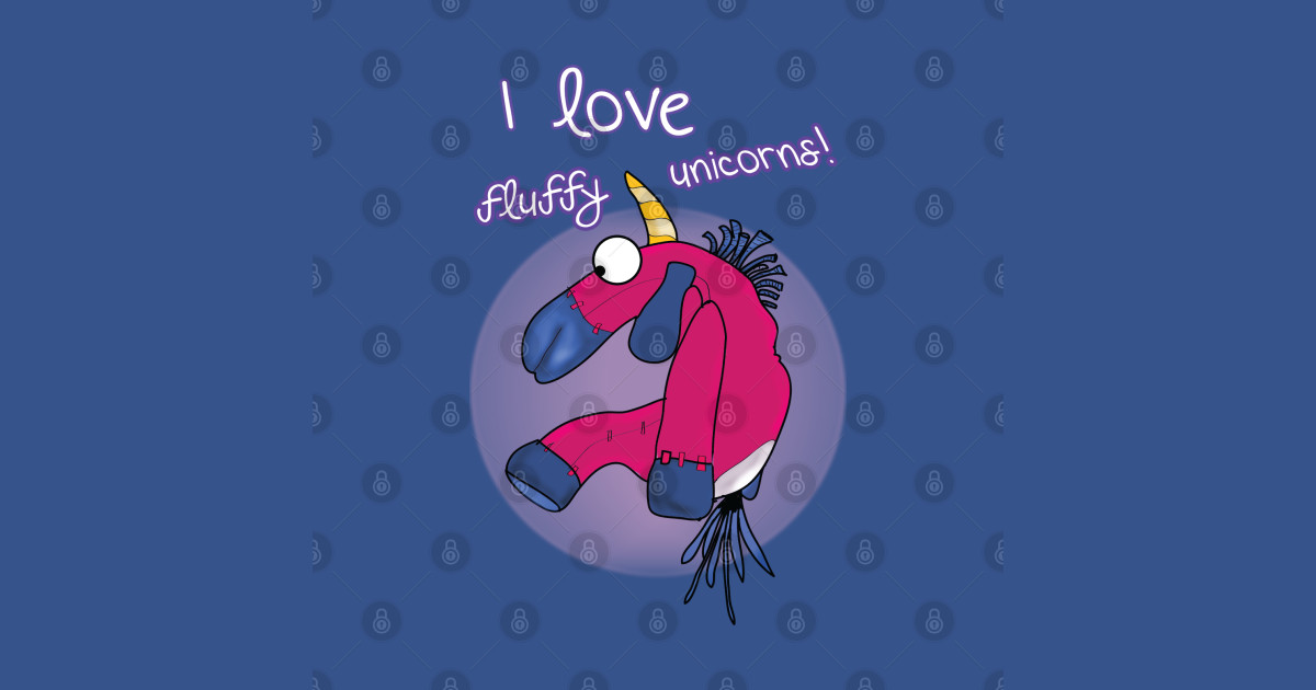 I love fluffy unicorns - Despicable Me - T-Shirt | TeePublic