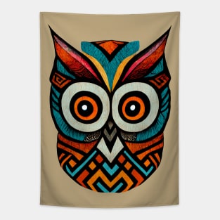 Aztec Owl Tapestry