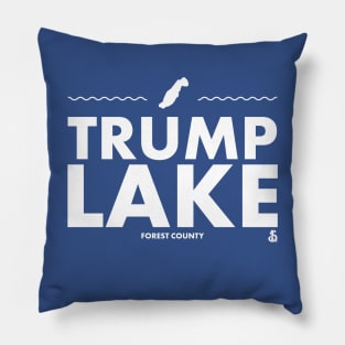 Forest County, Wisconsin - Trump Lake Pillow