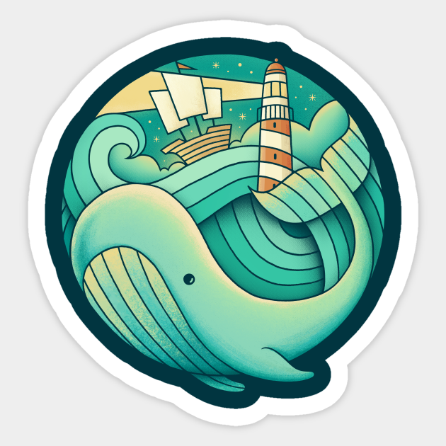 Into the Ocean - Ocean - Sticker