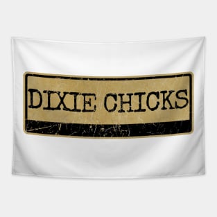 Aliska text black retro - Dixie Tapestry