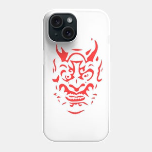 Crimson Oni , Red Demon Phone Case