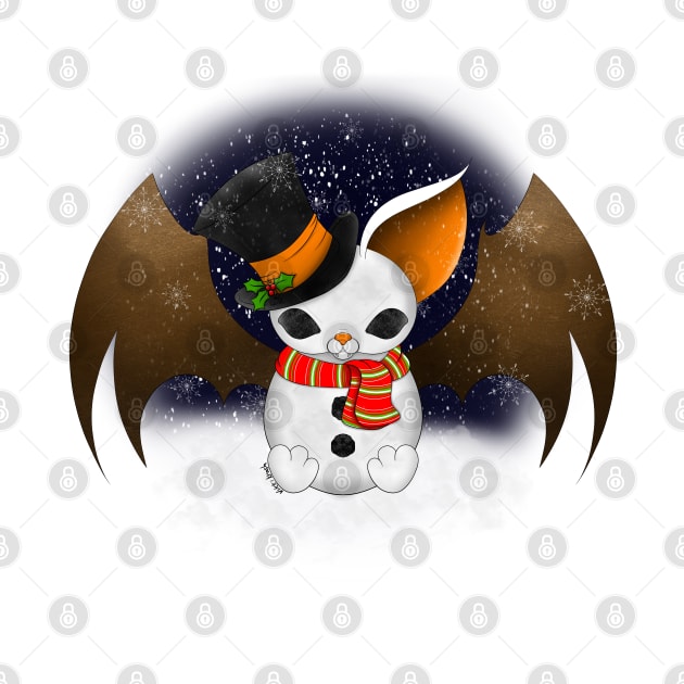 Christmas SnowBat by VikkiKrash