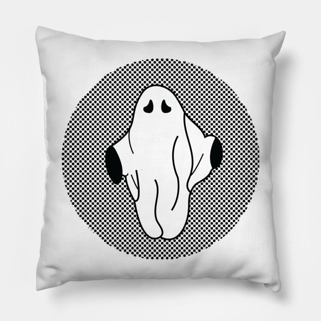 A Haunted House Pillow by Myiah Bethel