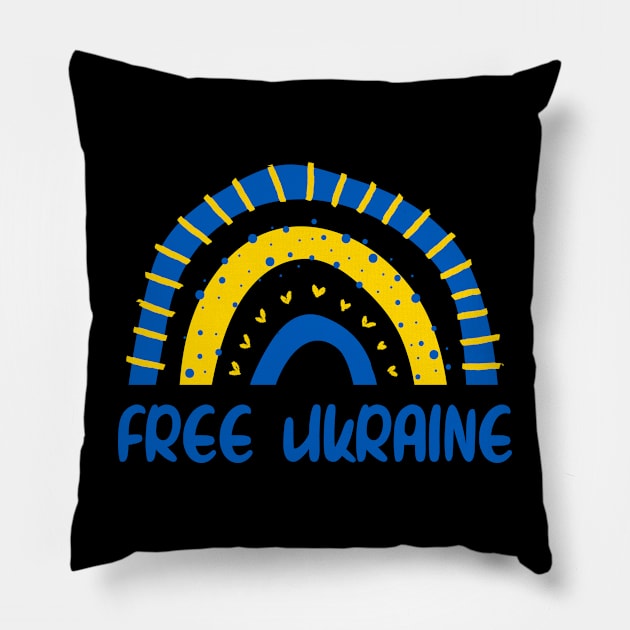 FREE UKRAINE Pillow by hananeshopping