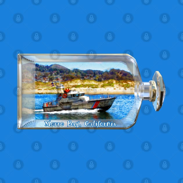 Ship In A Bottle Morro Bay California by 2HivelysArt