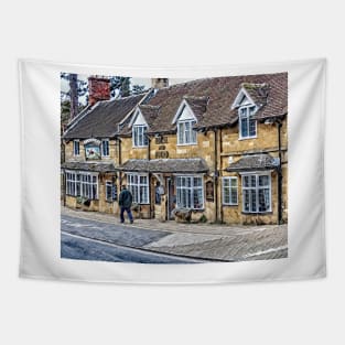 The Horse and Hound inn, Broadway, Cotswolds Tapestry