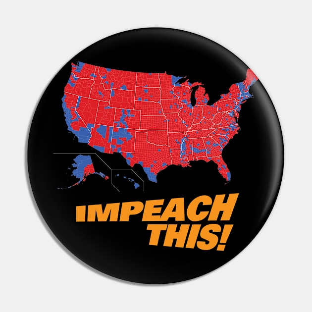 Impeach This Trump 2020 presidential electoral map Pin by Designtigrate