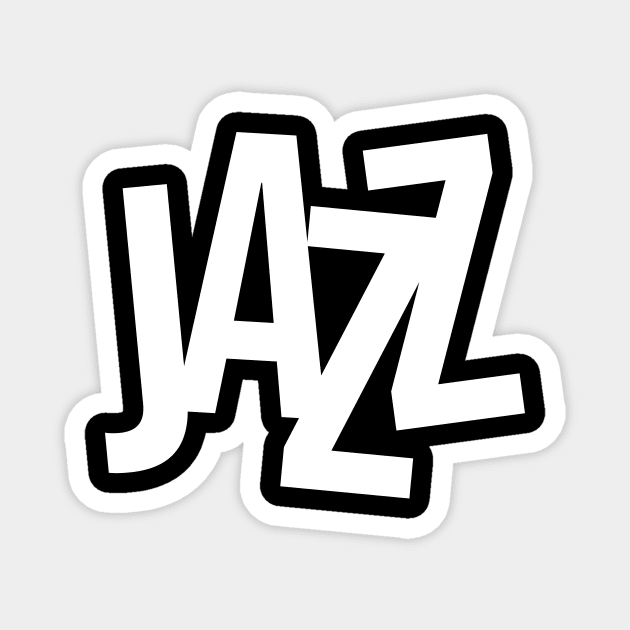 jazz logo Magnet by lkn