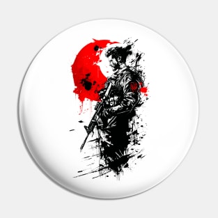 Ukrainian samurai Pin