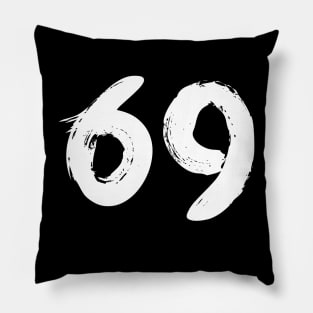 Number 69 Pillow