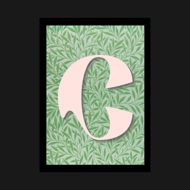 Greeny Letter C by SkyisBright