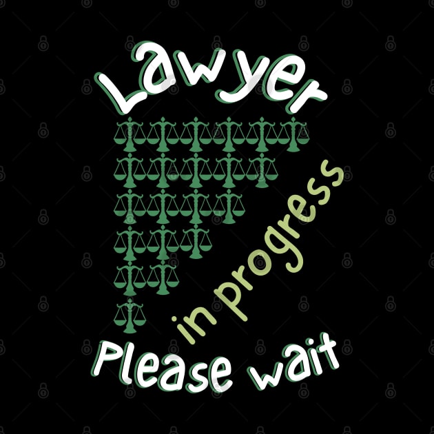 Lawyer In Progress Please Wait by Ezzkouch