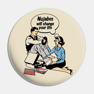 Nujabes Vintage Art Pin