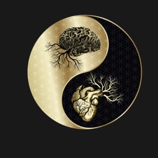 Harmony Of Heart And Mind - Yin Yang T-Shirt