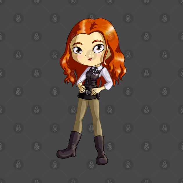 Amy Pond Chibi by Thedustyphoenix