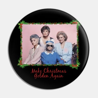 Merry Golden Girls Pin