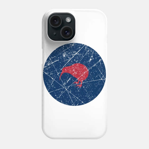 New Zealand Roundel Vintage Phone Case by Mandra