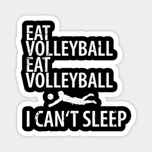 Volleyball Sport Team Play Gift Magnet