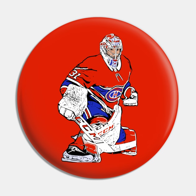 Carey Price Pin by CathyGraphics