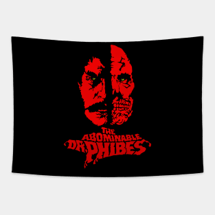 Vincent Price Dr Phibes Inspired Design Tapestry