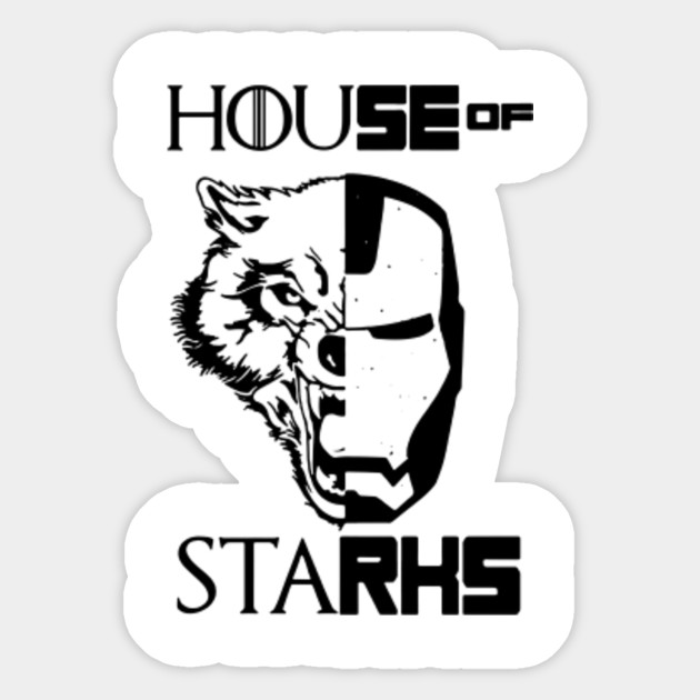 House Stark House Stark Sticker Teepublic