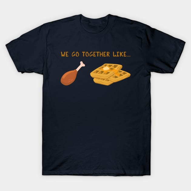 Funny CHICKEN & WAFFLES T-Shirt Funny CHICKEN & WAFFLES T-Shirt