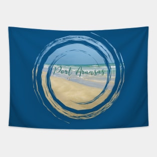 Port Aransas Texas Beach Tapestry