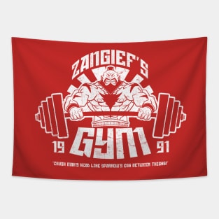 Zangief's Gym Tapestry