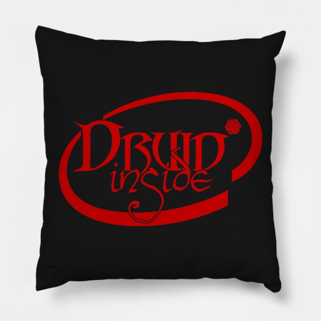 Druid Inside Pillow by SimonBreeze