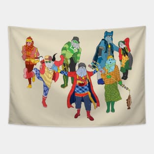 DC Mummers Tapestry