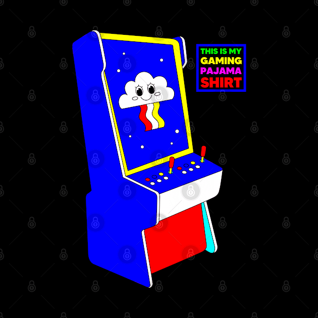 This This Is My Gaming Pajama Shirt 3. Retro by Megadorim