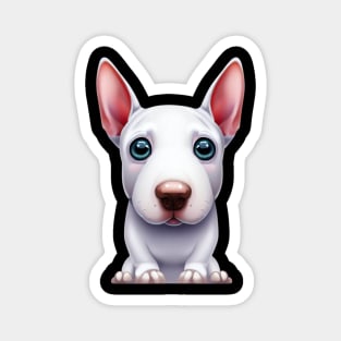 Fur-endly Bull Terrier Magnet